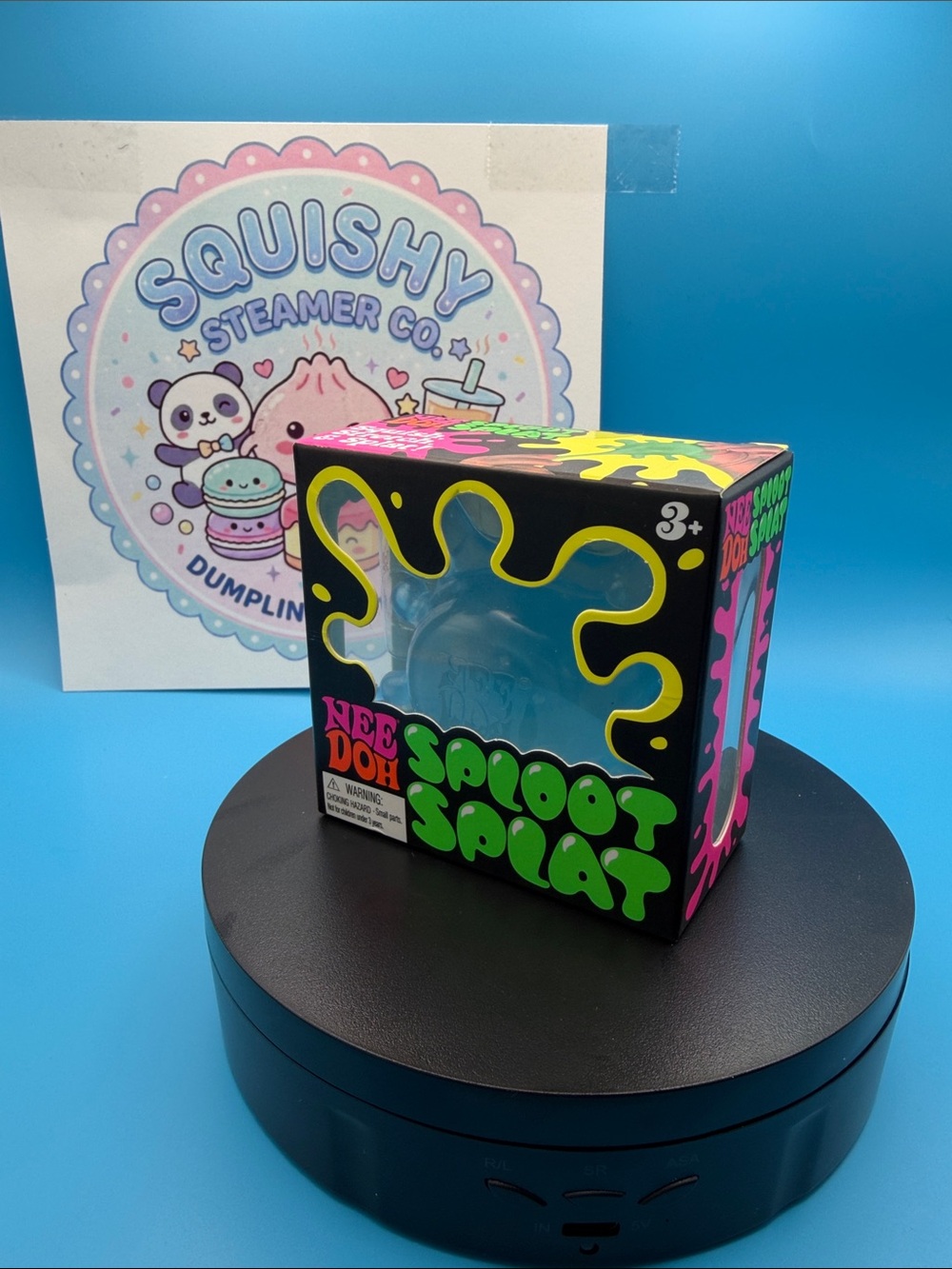 Sploot Splat Stress Ball Toy - Blue
